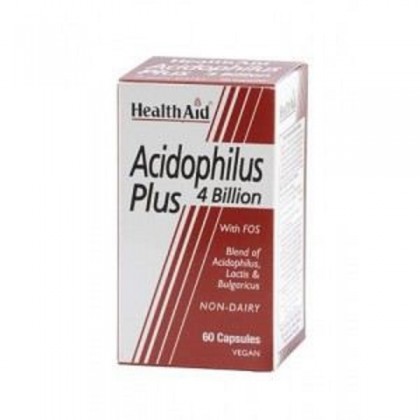 HEALTH AID Acidophilus 60 Κάψουλες